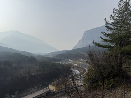 Photo de Stefano “Iddo” le long du parcours