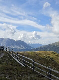 Foto von Gianluca Bucciantini entlang der Tour