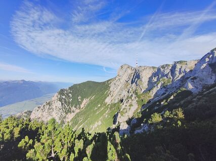 Photo de Dominik Bausch le long du parcours