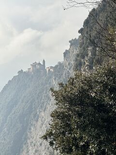 Photo de Agnese Martinelli le long du parcours