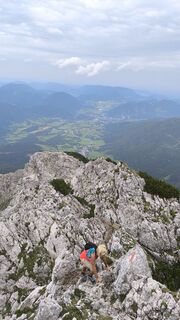 Foto von Henrietta Adam entlang der Tour