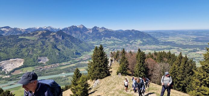 Foto von Zsuzsa Szàntó entlang der Tour