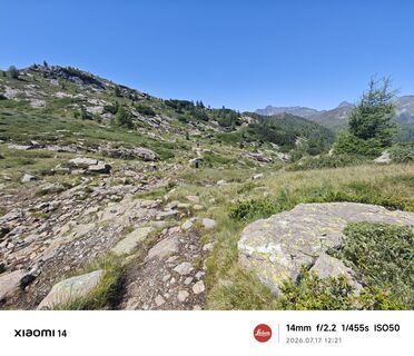 Foto de marco conte a lo largo del recorrido