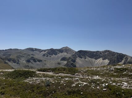 Photo de Matteo Baiocco le long du parcours