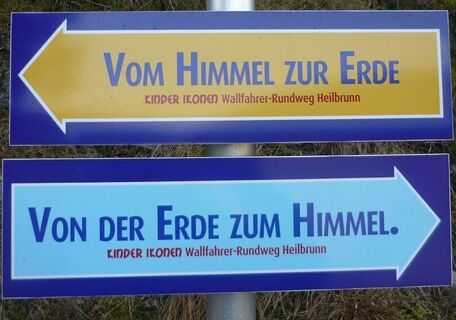 Ikonenweg Markierung Heilbrunn, ApfelLand-Stubenbergsee, Oststeiermark