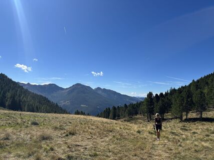 Foto von Matteo Frugoni entlang der Tour