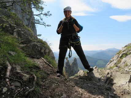 Peilstein: Matterhorn- , Couloir- und Haserlstiege