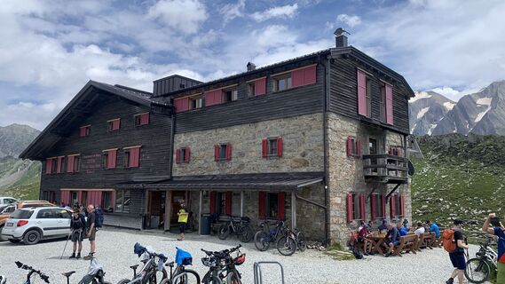 Foto von Alexander van Duijvenboden entlang der Tour