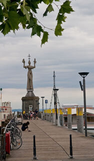 Imperia im Konstanzer Hafen