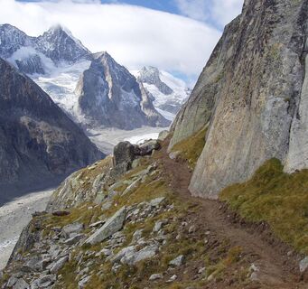 Weg zur Hütte
