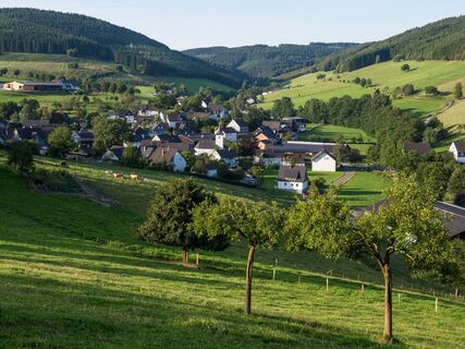 Blick über Oberhennneborn