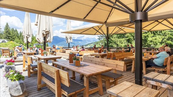 Enzianhütte – Genuss auf der Sonnenterrasse