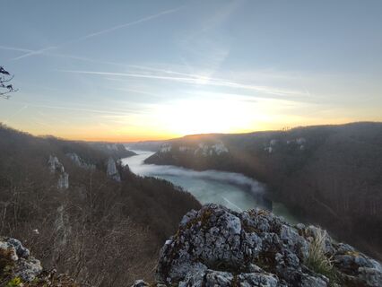 Foto von Sonja Herdeg entlang der Tour