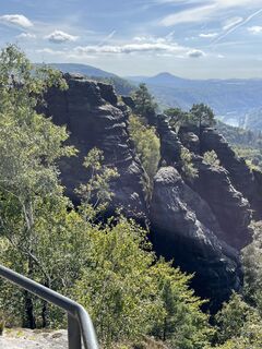 Foto da Michaela Fischer lungo il tour