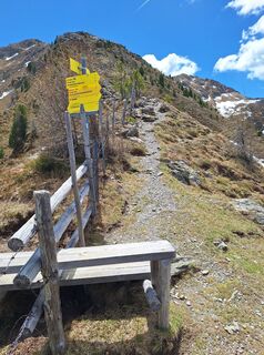 Photo de Dagmar Hofer le long du parcours