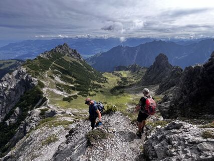 Foto von Maximilian Slee entlang der Tour