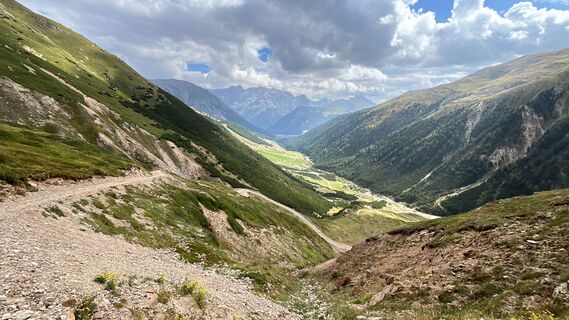 Foto von Michael Pestel entlang der Tour
