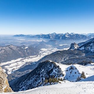 Blick vom Breitenberg ins Tal