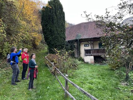 Photo de Hans Krieger le long du parcours
