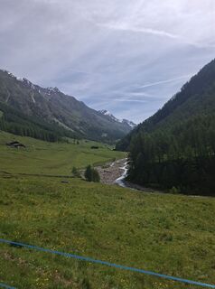 Foto von Brigitte entlang der Tour