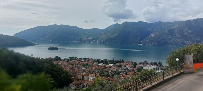 Foto von Mauro Geroldi (Gerry) entlang der Tour