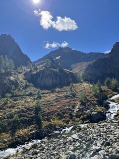 Photo de Toni Lerda le long du parcours