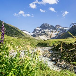 Wanderweg zur Wiesbadener Hütte