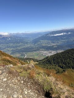 Foto de Isabel Kada a lo largo del recorrido