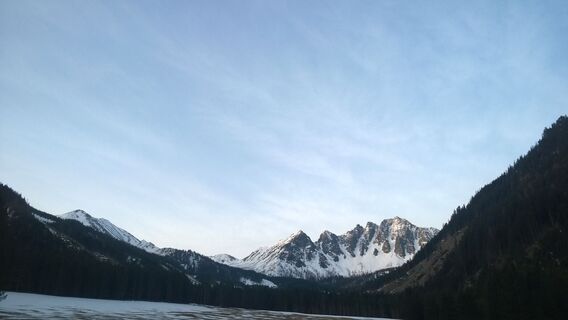 Morgenstimmung an der Bergerhube 1.198m