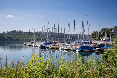 Boote am Yachtclub