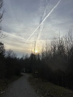 Zdjęcie z Agnese Martinelli wzdłuż trasy