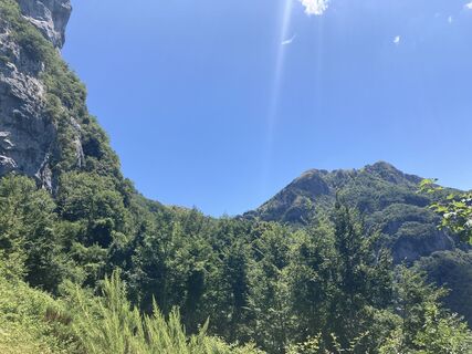 Foto von Stefan entlang der Tour