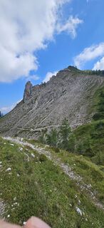 Foto von Diego Gomirato entlang der Tour
