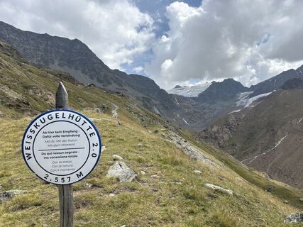 Foto von BB entlang der Tour