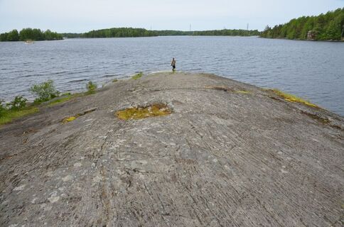 Felsufer von Pappilanniemi