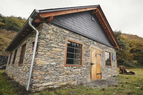 Nachbau des Spalthauses