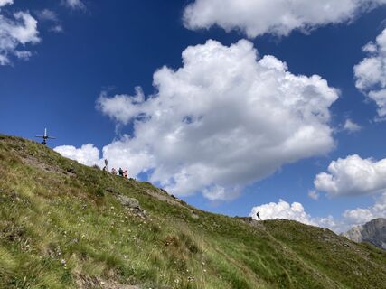 Foto de Marilena Locatelli a lo largo del recorrido