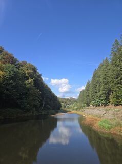 Foto von Michel Kennel entlang der Tour
