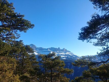 Foto von Iris Perkmann entlang der Tour