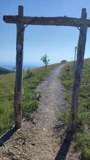 Foto von Uroš Belec entlang der Tour