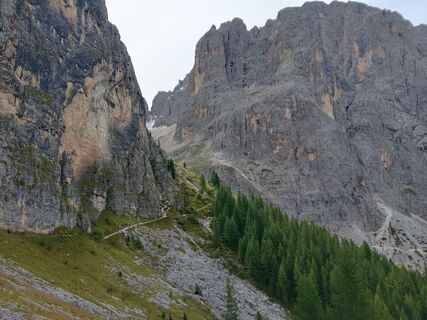 Foto von Kirsten Genglawski entlang der Tour