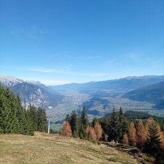 Foto von Mike Pritchard entlang der Tour