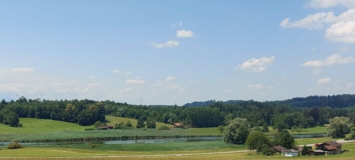 Photo de Hans Klamer le long du parcours