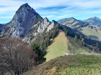 Foto de Andreas Stadel a lo largo del recorrido