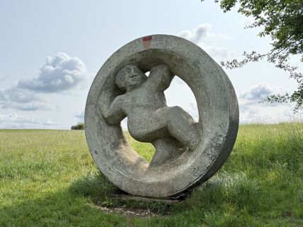 Foto von Norbert Herbig entlang der Tour