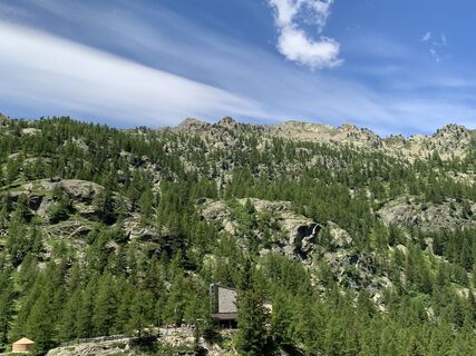 Photo de Toni Lerda le long du parcours