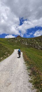 Foto von Albert Knollseisen entlang der Tour