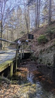 Foto de Margherita Polini a lo largo del recorrido