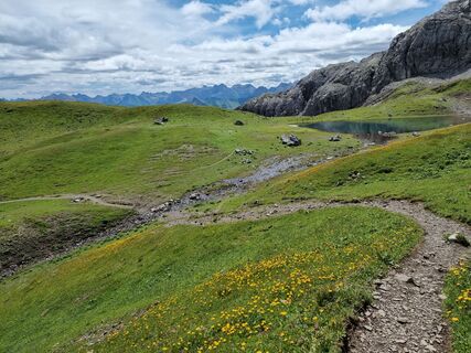 Photo de Felix le long du parcours