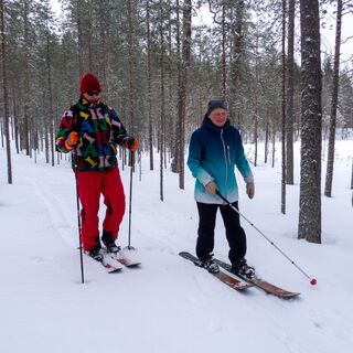 Muikkupuro-Wildnisroute, Nationalpark Hossa